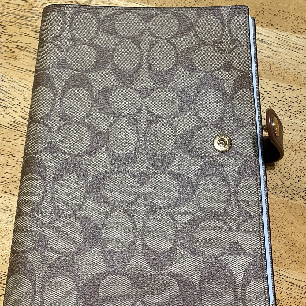 Coach Notebook!!